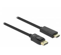 Adaptador de cable de vídeo DeLOCK 82435 3 m HDMI a Displayport