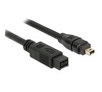 DeLock 82594 - Cable FireWire (9-pin/4-pin, 3 Metros), Gris