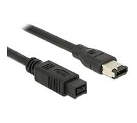 DeLock 82597 - Cable FireWire (9-pin/6-pin, 3 Metros), Gris