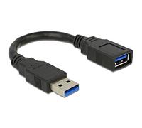 DeLOCK 82776 - Cable USB de 15 cm, Negro