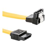 DELOCK 82806 - Cable SATA 6 Gb/s ge/un 30 cm de metal amarillo
