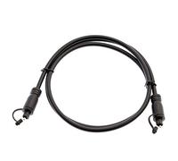 DeLOCK 82887 - Cable óptico TOSLINK, Negro