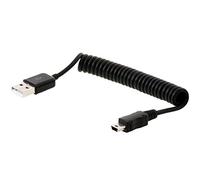 DeLOCK 83164 - Cable USB (USB A, Mini USB A, Macho/Macho), Color Negro