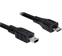 DELOCK 83177 - Cable USB 2.0, conector Micro B a conector mini B de 1 m