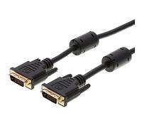 DeLOCK 83189 - Cable DVI de 1 Metro, Negro
