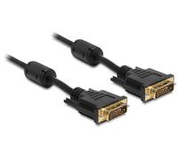 Delock 83190 cable dvi 2 m dvi-d negro