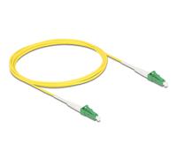 Delock 83222 cable de fibra óptica e infiniband 2 m lc lc/apc amarill