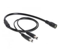 DeLOCK 83286 - Cable (0,5 m, Male connector / Female connector, Negro)