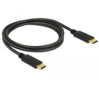 Delock 83323 cable usb usb 2.0 1 m usb c negro