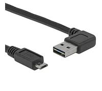 DeLock 83382 - Cable USB (Macho/Macho, USB, 1 m), Color Negro