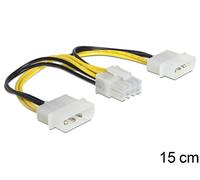 Delock 83410 cable de alimentación interna 0,15 m - cables de aliment