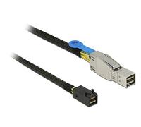 DeLOCK 83618 cable Serial Attached SCSI (SAS) 1 m 12 Gbit/s - Cable SAS (1 m, Mini SAS HD SFF-8644, Mini SAS HD SFF-8643, Derecho, Derecho, Male connector / Male connector)