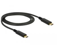 Delock 83661 cable usb usb 3.2 gen 2 (3.1 gen 2) 1 m usb c negro
