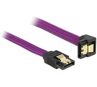 Delock 83694 cable de sata - cable sata (púrpura)