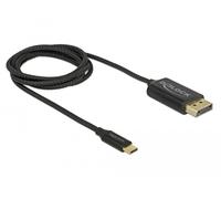 DeLock Cable USB Type-C a DisplayPort macho – Modo Alt 4K, 60 Hz, 1 m