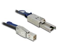 Delock 83735 cable serial attached scsi (sas) 3 m negro