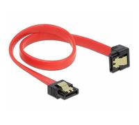 DeLOCK 83978 cable de SATA 0,3 m SATA 7-pin Negro, Rojo - Cable SATA (0,3 m, SATA 7-pin, SATA 7-pin, Male connector / Male connector, Negro, Rojo, Derecho)