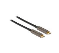 Delock 84122 câble USB 20 m USB 3.2 Gen 1 (3.1 Gen 1) USB C Noir, Argent