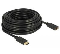 Delock 84908 cable displayport 15 m negro