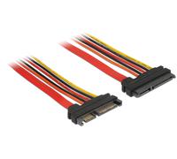 Delock 84918 cable de sata 0,2 m sata 22-pin negro, naranja, rojo, ama