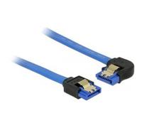 Delock 84984 cable de sata 0,3 m sata 7-pin negro, azul