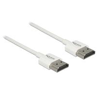 Delock 85137 cable hdmi 2 m hdmi tipo a (estándar) blanco