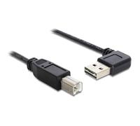 DeLOCK 85167 - Cable USB (0,5 m, USB A, USB B, 2.0, Male connector / Male connector, Negro)