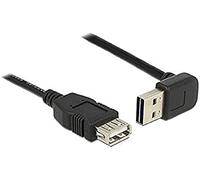 DeLOCK 85185 - Cable USB (0,5 m, USB A, USB A, 2.0, Male connector / Female connector, Negro)