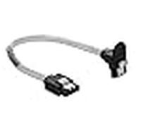 Delock 85344 cable de sata 0,2 m sata 7-pin negro, transparente