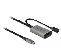 Delock 85392 câble USB 5 m USB 3.2 Gen 1 (3.1 Gen 1) USB C Noir, Gris