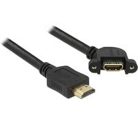 DeLock 85467 0.5 m hdmi Type A (estándar) HDMI Type A (estándar) Negro Cable HDMI, 85467