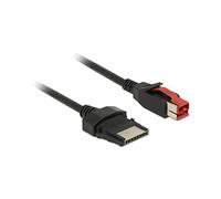 DeLOCK 85478 - Cable (2 m, Male connector / Male connector, PoweredUSB, Negro)