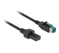 DeLOCK 85484 - Cable (3 m, Male connector / Male connector, PoweredUSB, Negro)