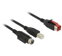 DeLOCK 85489 3m USB B Macho Macho Negro - Cable USB (3 m, USB B, 2.0, 480 Mbit/s, Negro)
