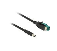 DeLOCK 85498 - Cable (2 m, Male connector / Male connector, PoweredUSB, Negro)