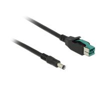 DeLOCK 85499 - Cable (3 m, Male connector / Male connector, PoweredUSB, Negro)