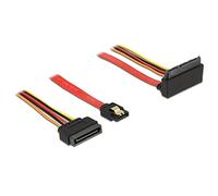 DeLOCK 85515 cable de SATA SATA de 15 pines 1 x SATA 22 pin, 1 x SATA 7 pin Multicolor - Cable SATA (SATA de 15 pines, 1 x SATA 22 pin, 1 x SATA 7 pin, Male connector / Female connector, Multicolor, 6 Gbit/s, Bolsa de plástico)