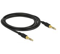 Delock 85549 cable de audio 2 m 3,5mm negro