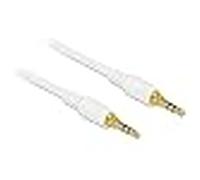 Delock 85552 cable de audio 3 m 3,5mm blanco