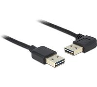 DeLock 85557 2m USB A USB A Macho Masculino Negro Cable USB 85557