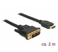 Delock 85584 adaptador de cable de vídeo 2 m hdmi tipo a (estándar)