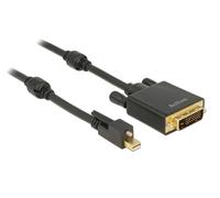 Delock 85637 adaptador de cable de vídeo 5 m mini displayport dvi neg