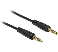 DeLOCK 85699 cable de audio 5 m 3.5mm Negro - Cables de audio (3.5mm, Macho, 3.5mm, Macho, 5 m, Negro)
