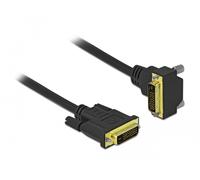 Delock 85896 cable dvi 5 m dvi-d negro