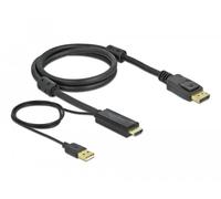 Delock 85963 adaptador de cable de vídeo 1 m hdmi tipo a (estándar)