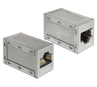 Delock 86165 cambiador de género para cable rj45 metálico