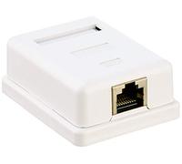 DeLOCK 86169 - Toma de corriente (RJ-45, Blanco, 66 mm, 50 mm, 25 mm)