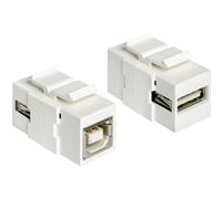 DELOCK 86320 - Conector hembra a del módulo Keystone USB 2.0 > conector