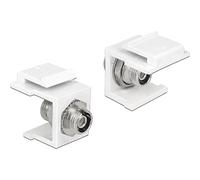 DeLOCK 86372 FC Color Blanco - Conector (16,5 mm, 21,8 mm, Color Blanco)