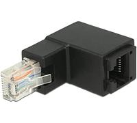 Delock 86424 adaptador de cable rj-45 negro - adaptador para cable (rj